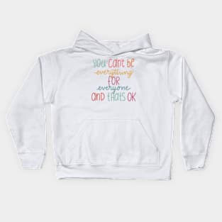 its okay Kids Hoodie